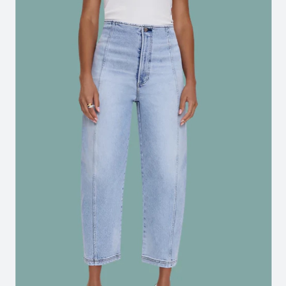 pistola High-Rise Blair Barrel Jeans